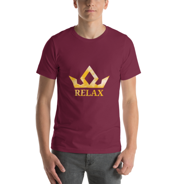 Relax Gold Smoke Unisex t-shirt