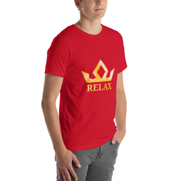 Relax Gold Smoke Unisex t-shirt