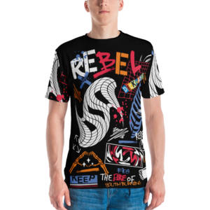 Dickasso Rebel Allover Men's t-shirt