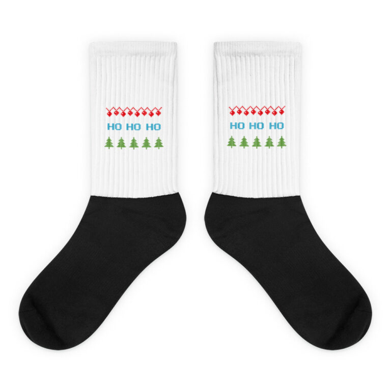 XMAS Pixel Omnitab Classics Christmas Socks